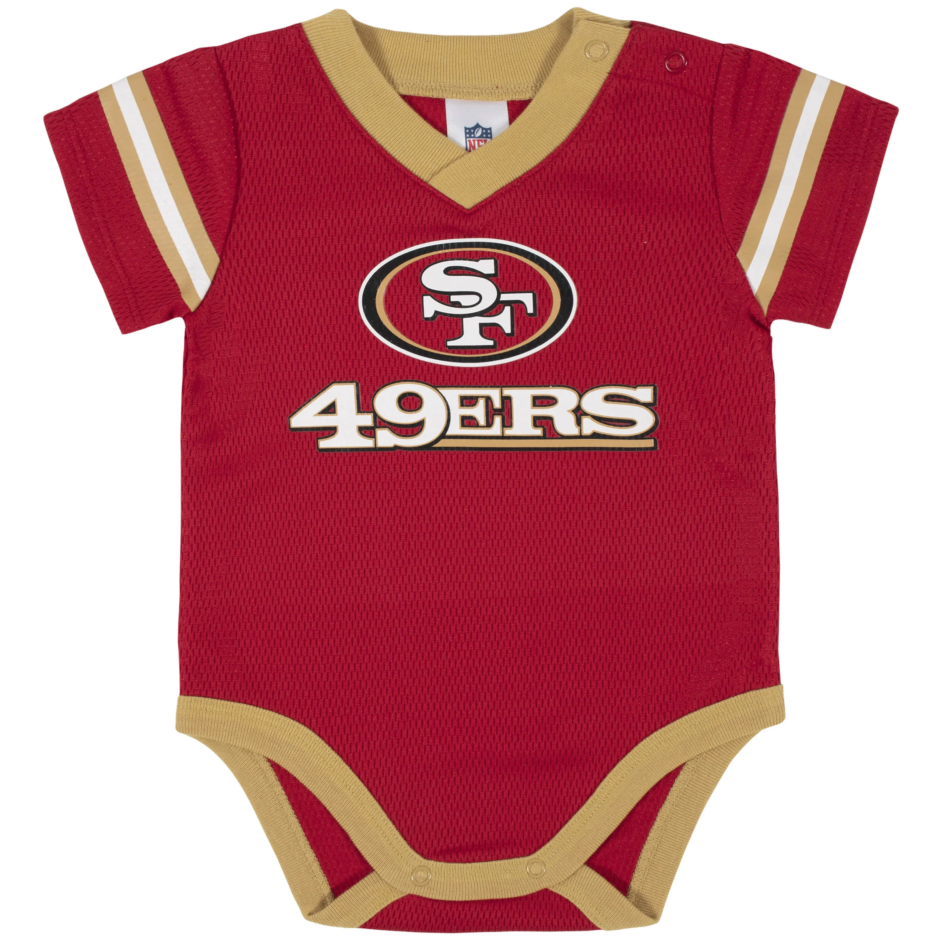 49ers Baby Boys Jersey Bodysuit