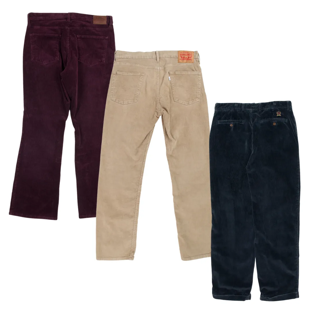 50x BRANDED CORDUROY TROUSERS [GRADE A]