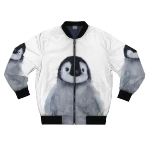 Adorable Penguin Bomber Jacket for Kids