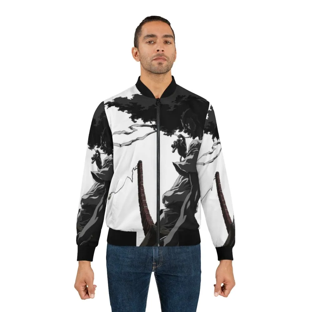 Afro Samurai Inspired Bomber Jacket