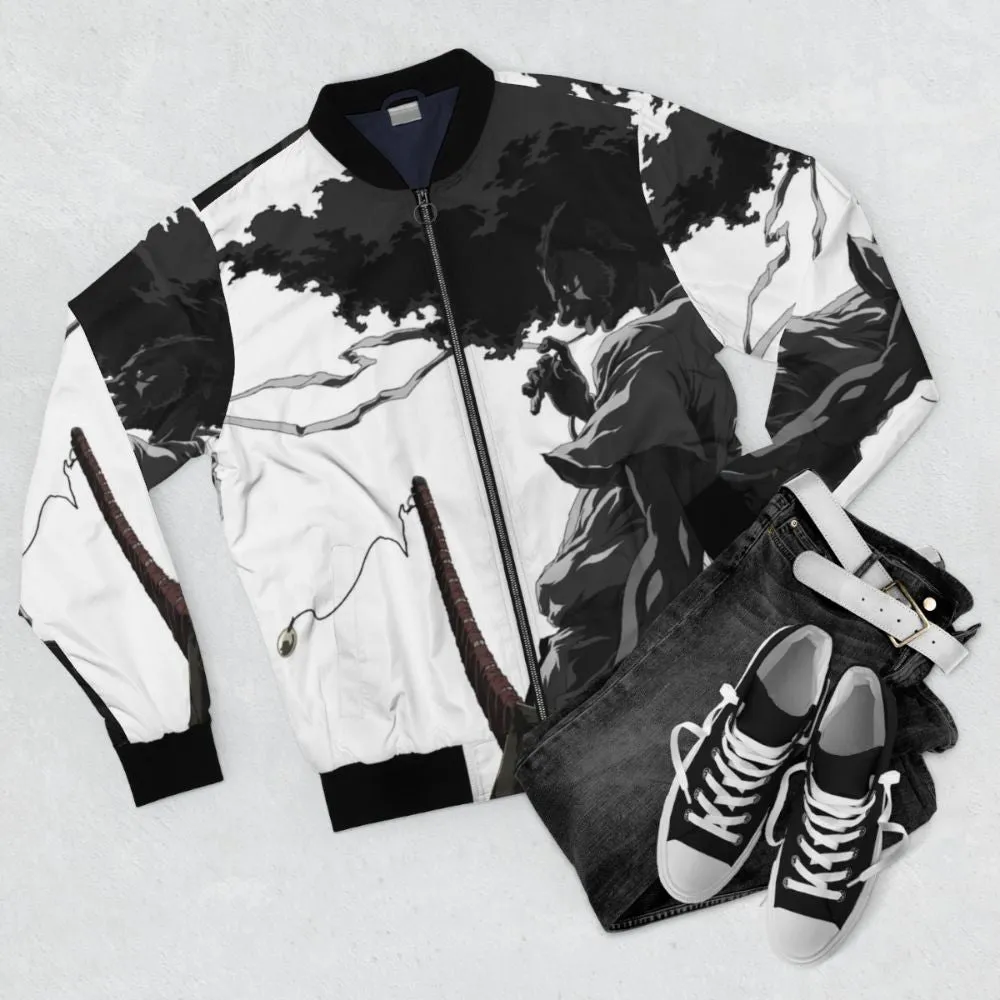 Afro Samurai Inspired Bomber Jacket