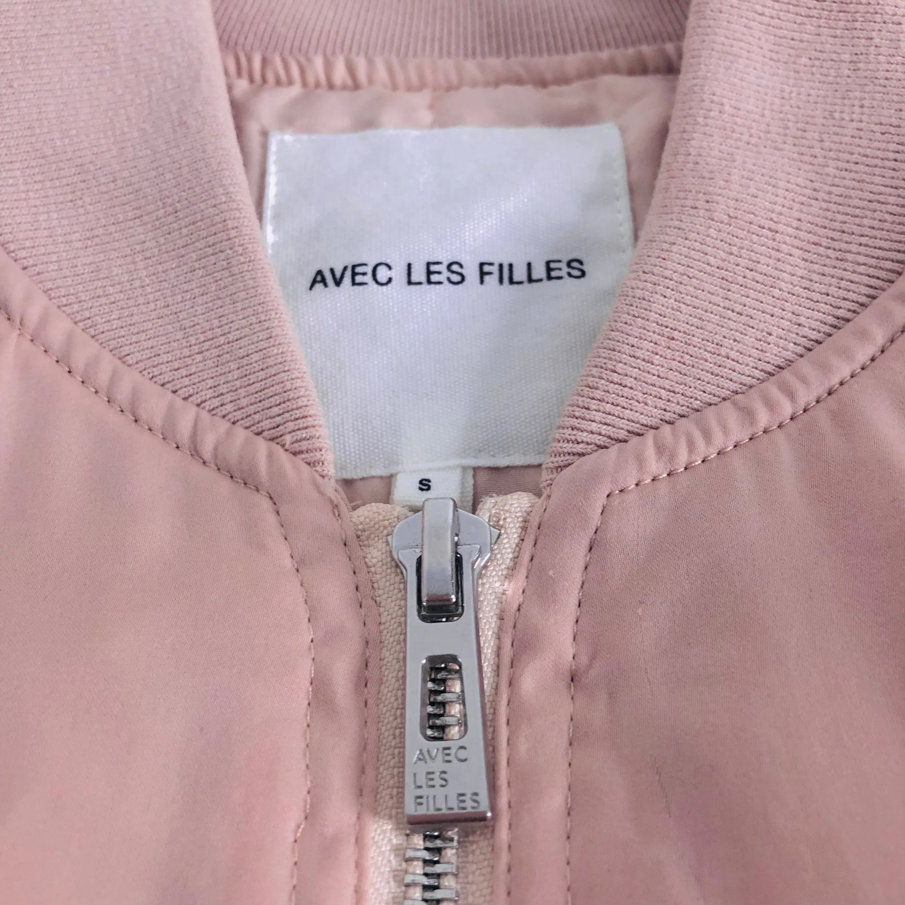 Avec Les Filles Bomber Jacket Size Small