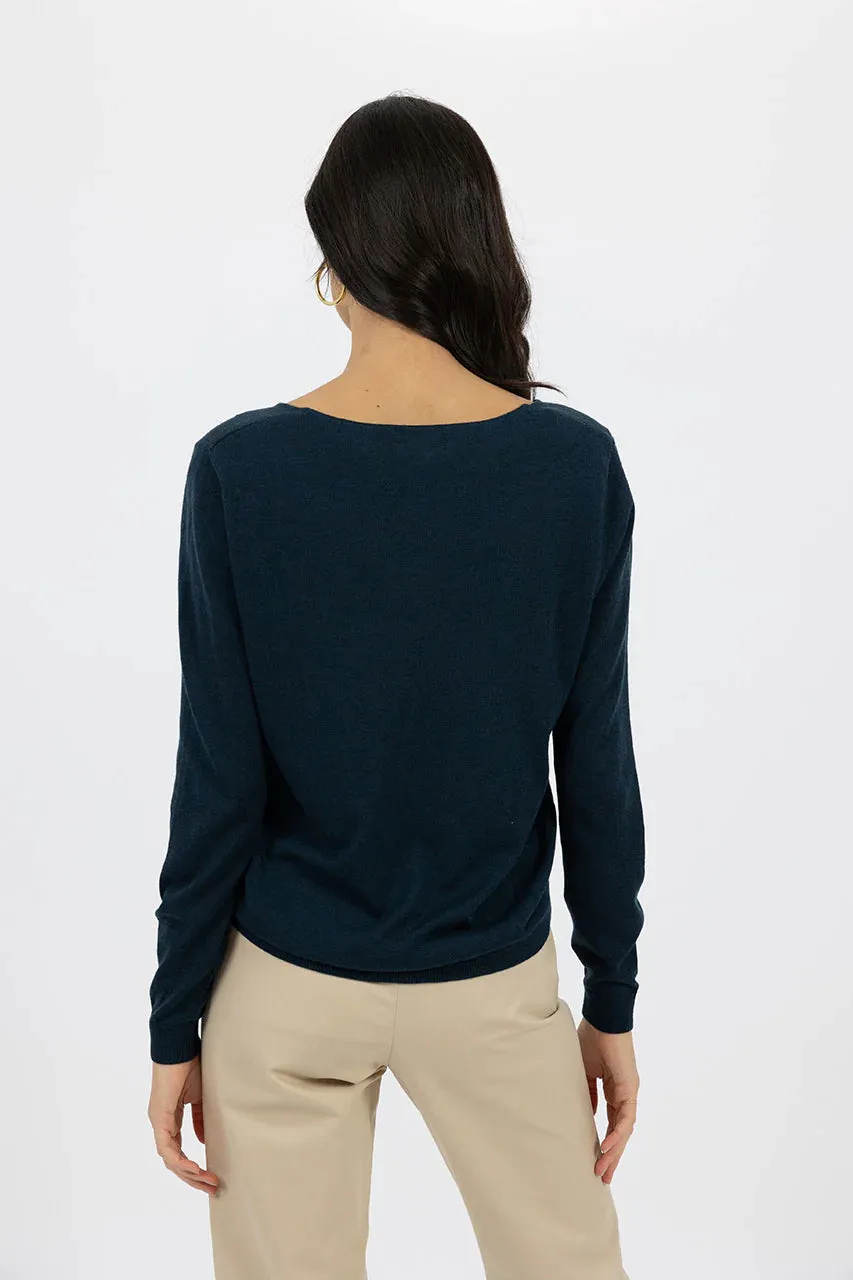 Bella Basic Top / Deep Sea