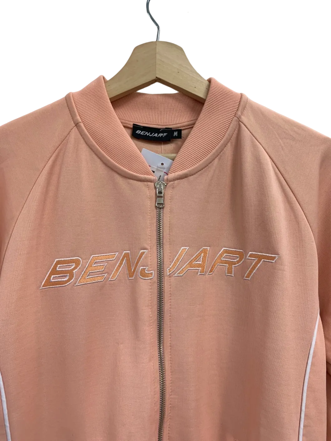 Benjart Peach Bomber Jacket UK M