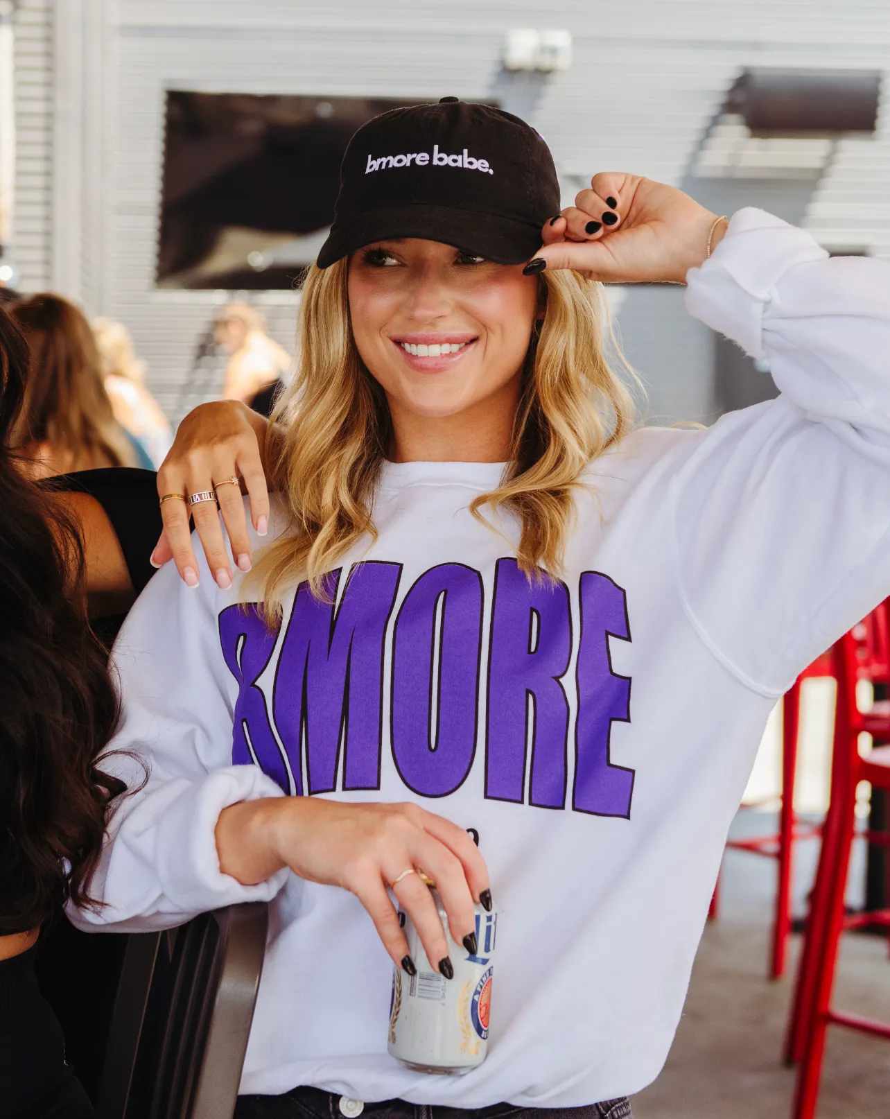 Bmore Varsity Crewneck Sweatshirt by Brightside