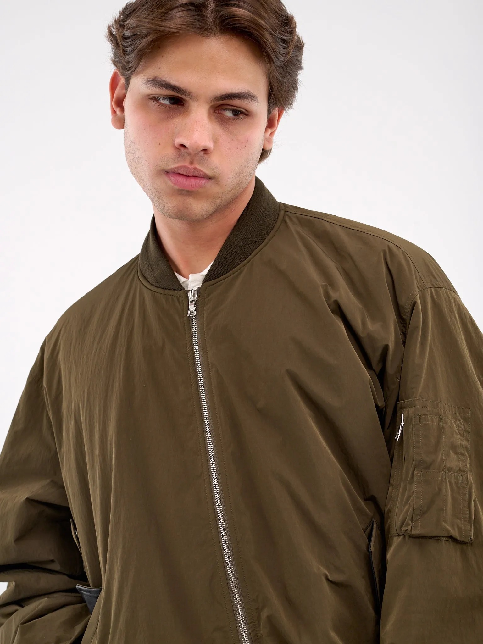 Bomber Jacket (ST-1057-MILITARY-KHAKI)