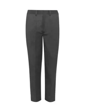 Boys Grey Pull Up Trousers