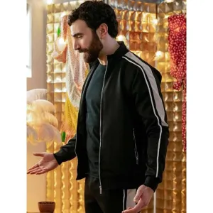 Brett Goldstein Ted Lasso Black Track Jacket