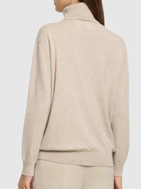 Brunello Cucinelli   Cashmere turtleneck sweater 