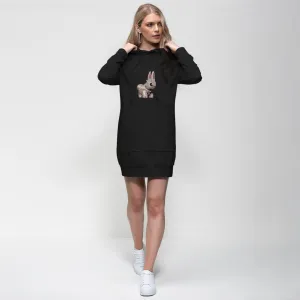 Bunny Premium Adult Hoodie Dress