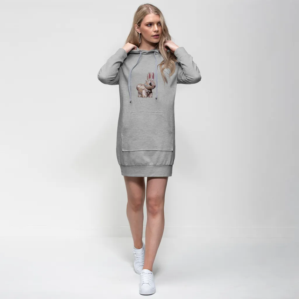 Bunny Premium Adult Hoodie Dress