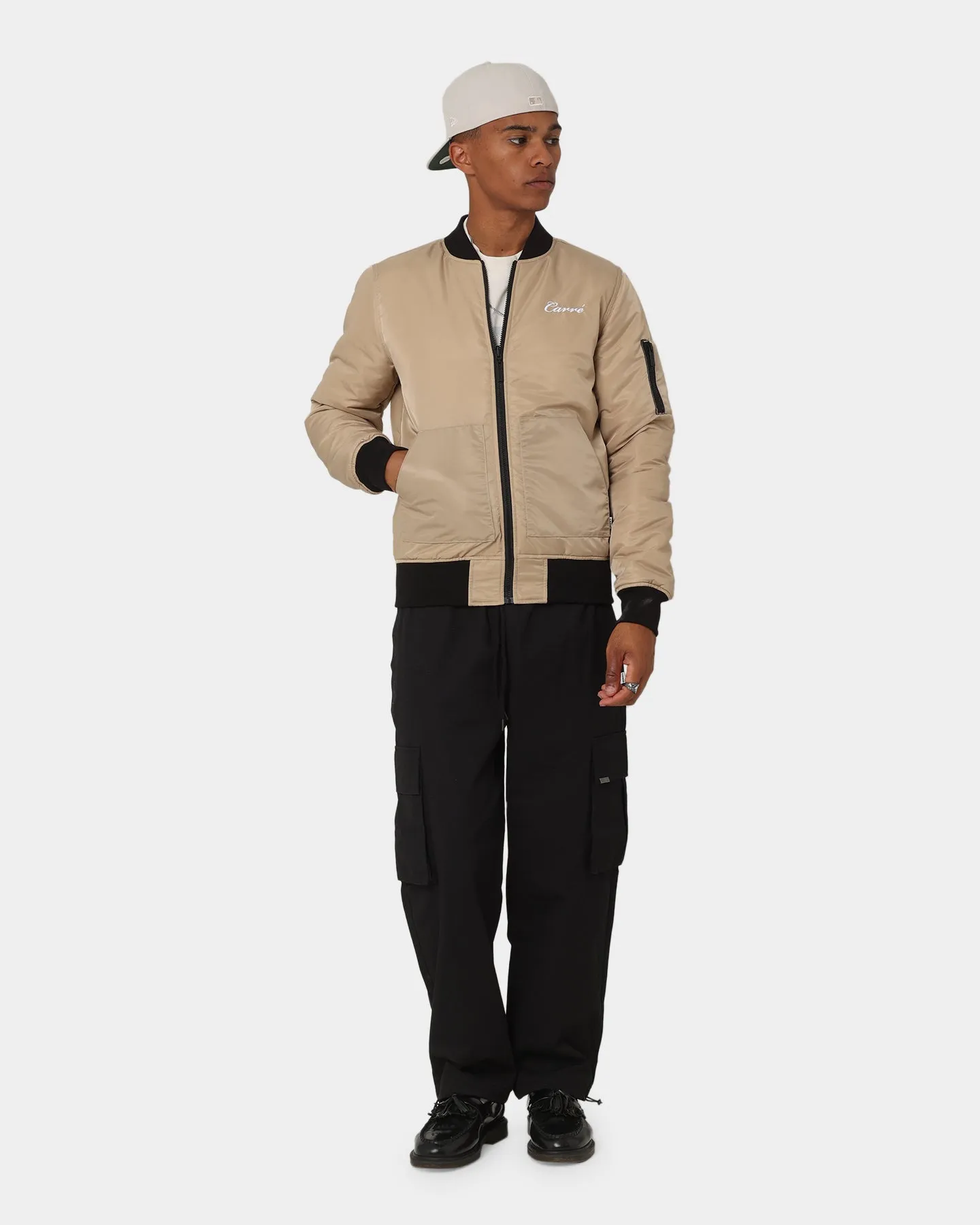 Carré C-89 Reversible Bomber Jacket Wheat