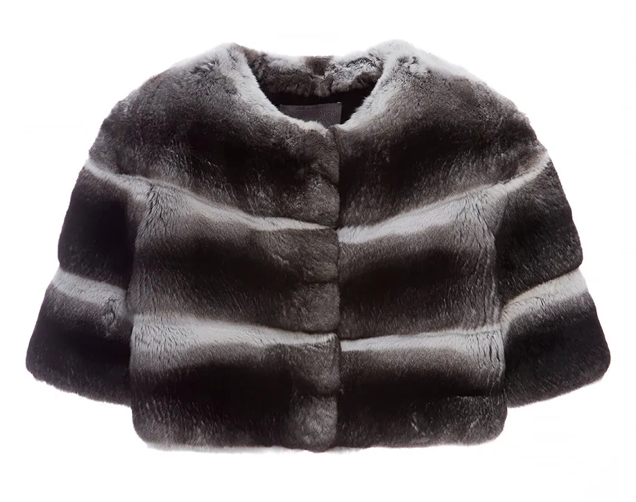 Chinchilla Mini Fur Jacket