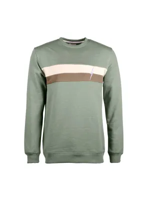 COLOR BLOCK REGULAR SWEATSHIRT