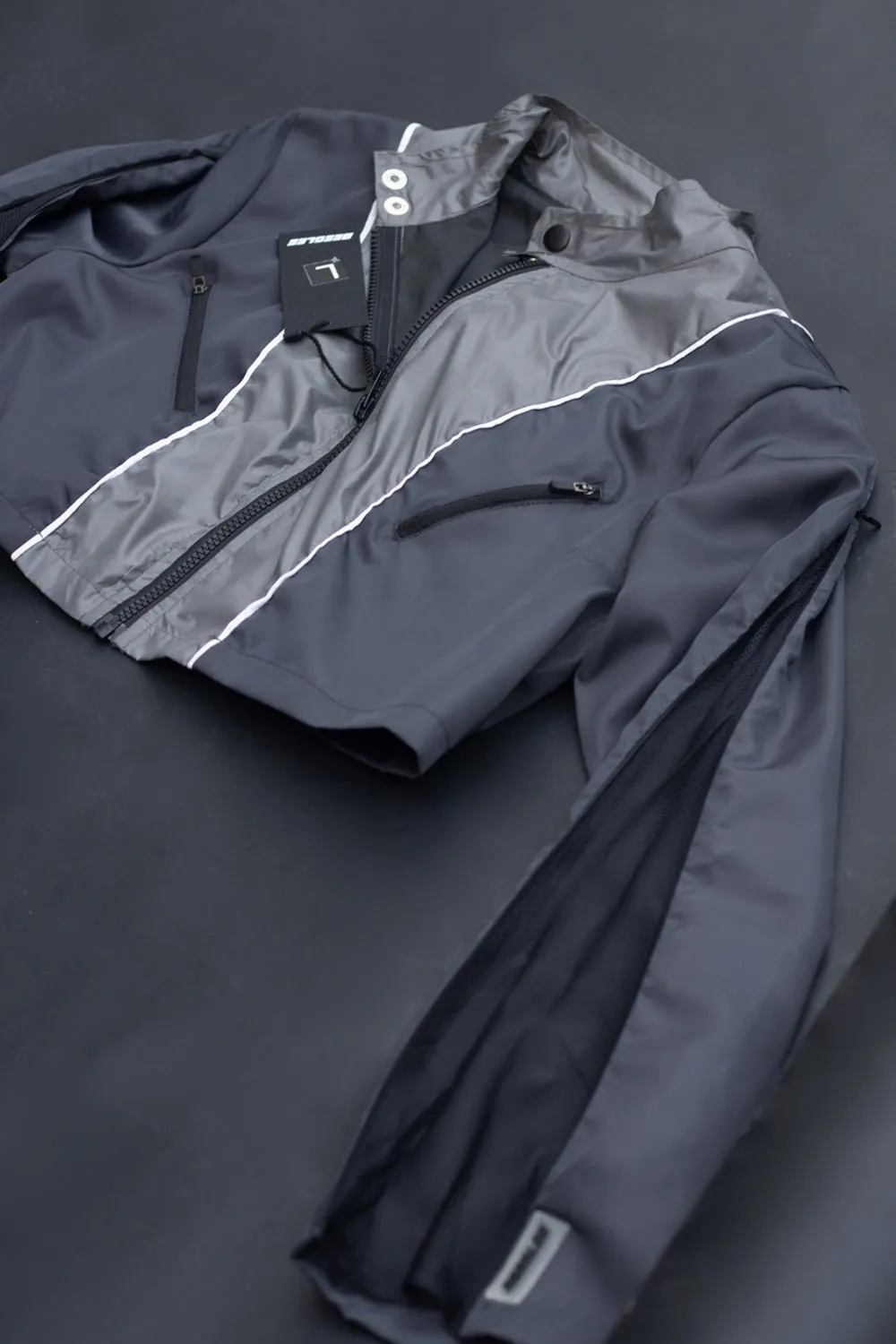 Cool Grey Rogue Zip-Up Jacket