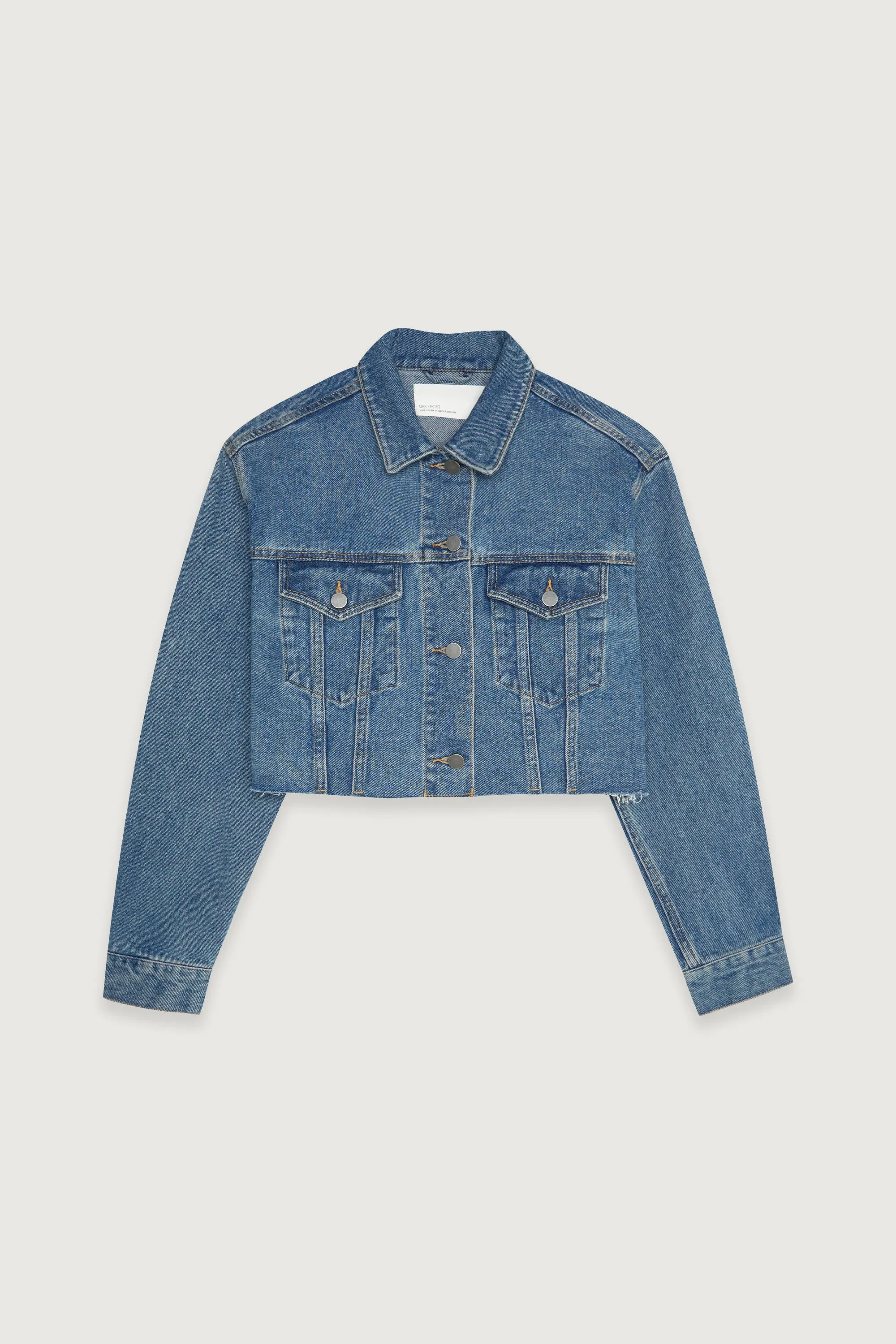 CROPPED DENIM JACKET