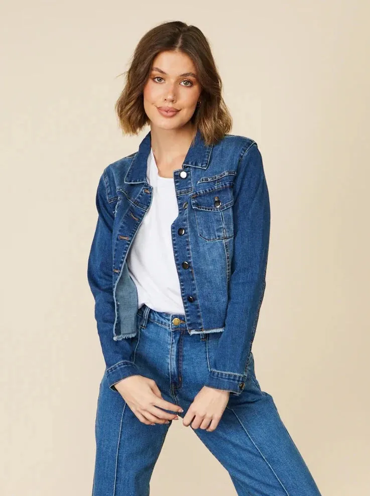 Cropped Denim Jacket