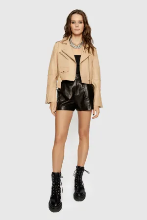 Cropped Jett Moto Jacket