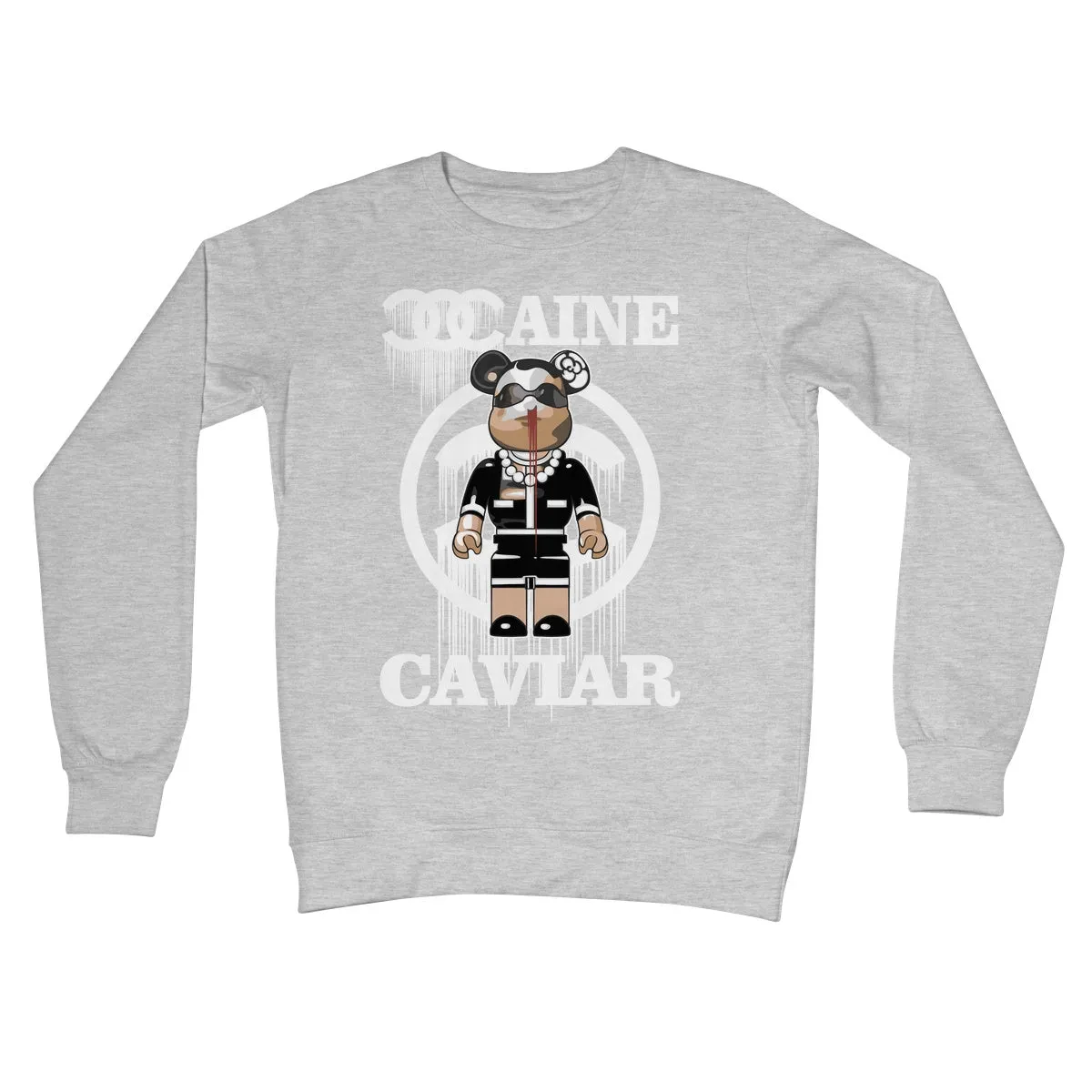 DRIP  BEAR  Crew Neck Sweatshirt