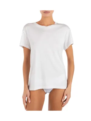 Eterne short sleeve boyfriend tee ivory