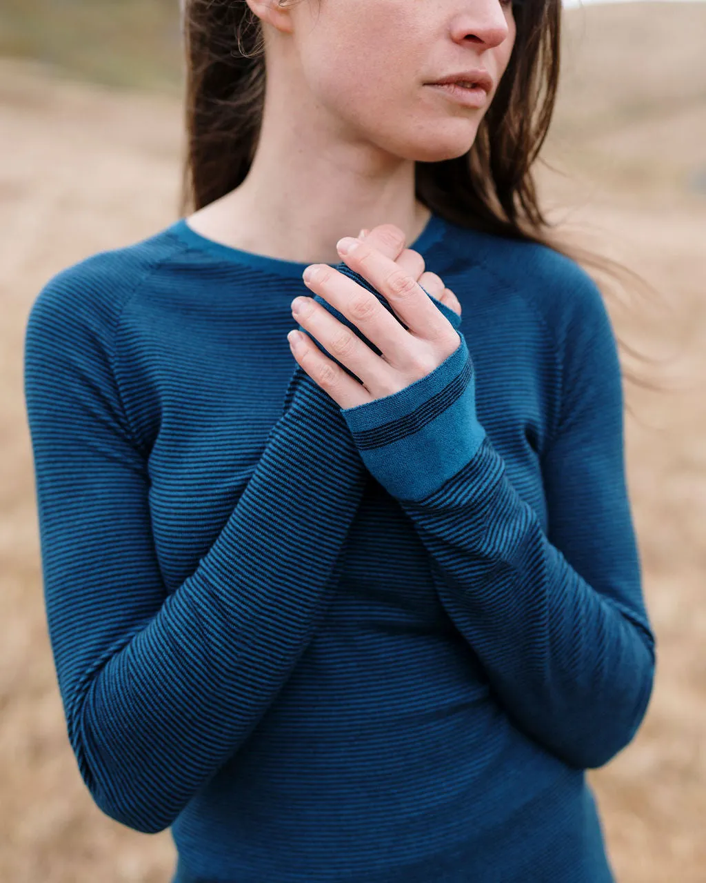 Fern Stripe Merino Base Layer