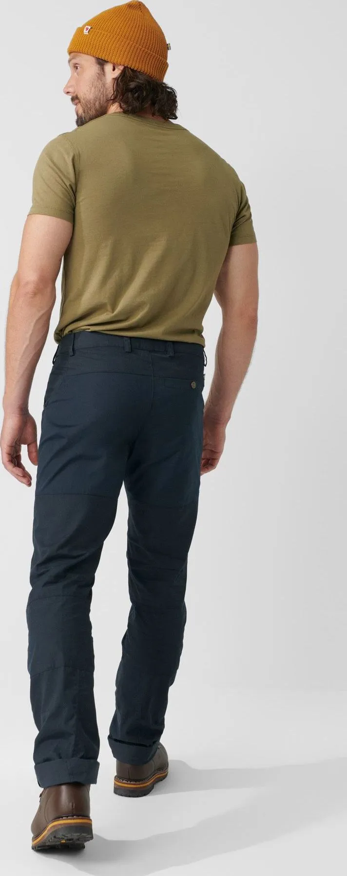 Fjällräven Men&#x27;s Nils Trousers Long Dark Olive | Buy Fjällräven Men&#x27;s Nils Trousers Long Dark Olive here | Outnorth