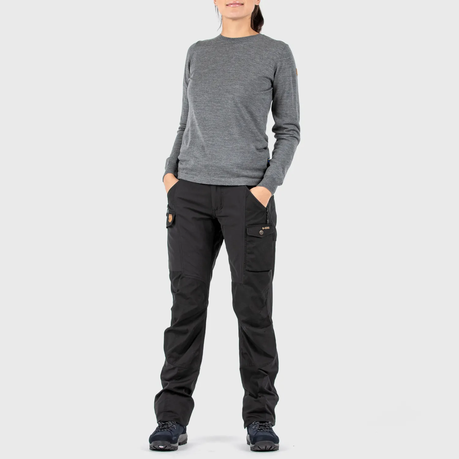 Fjällräven Women&#x27;s Nikka Trousers Curved Dark Garnet | Buy Fjällräven Women&#x27;s Nikka Trousers Curved Dark Garnet here | Outnorth