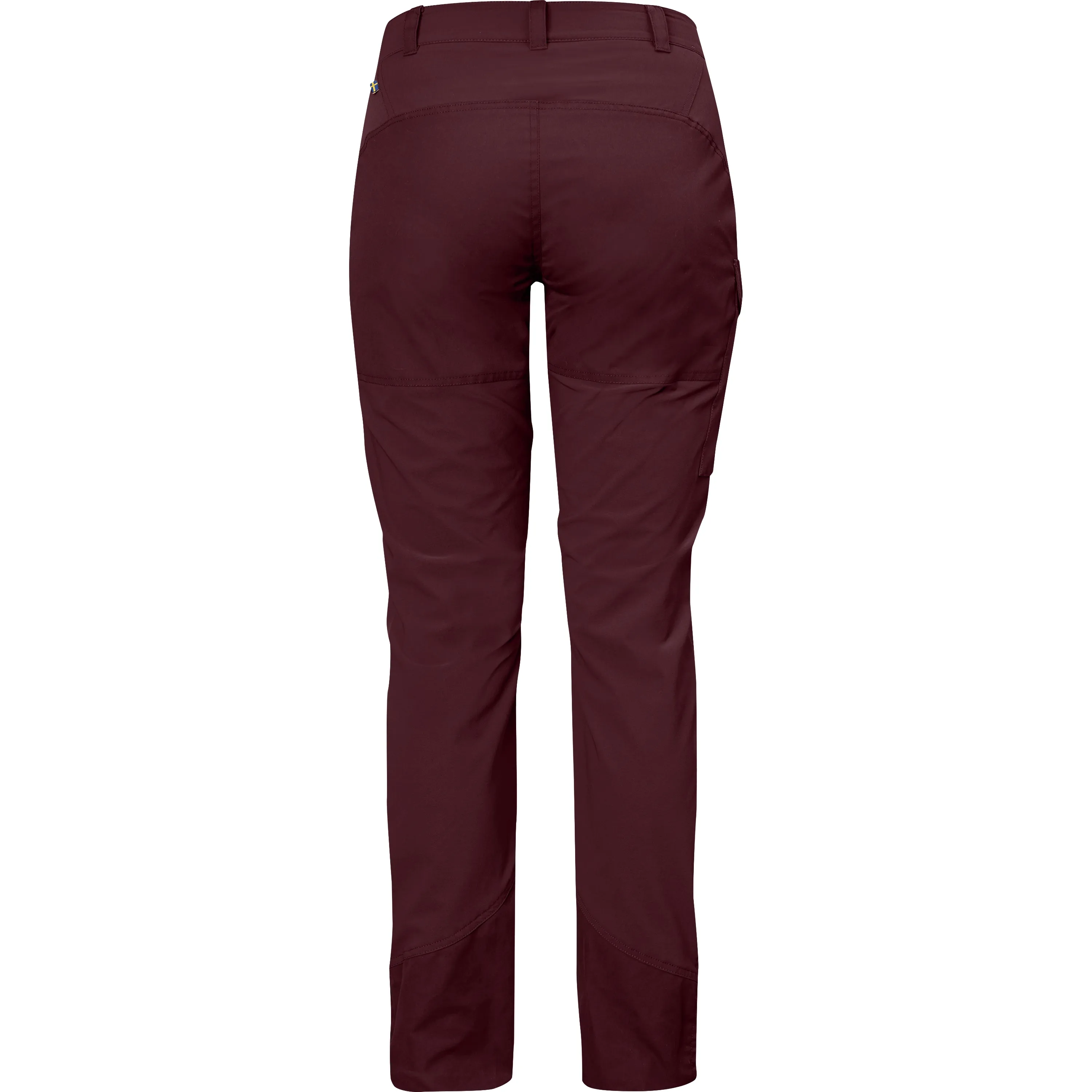 Fjällräven Women&#x27;s Nikka Trousers Curved Dark Garnet | Buy Fjällräven Women&#x27;s Nikka Trousers Curved Dark Garnet here | Outnorth