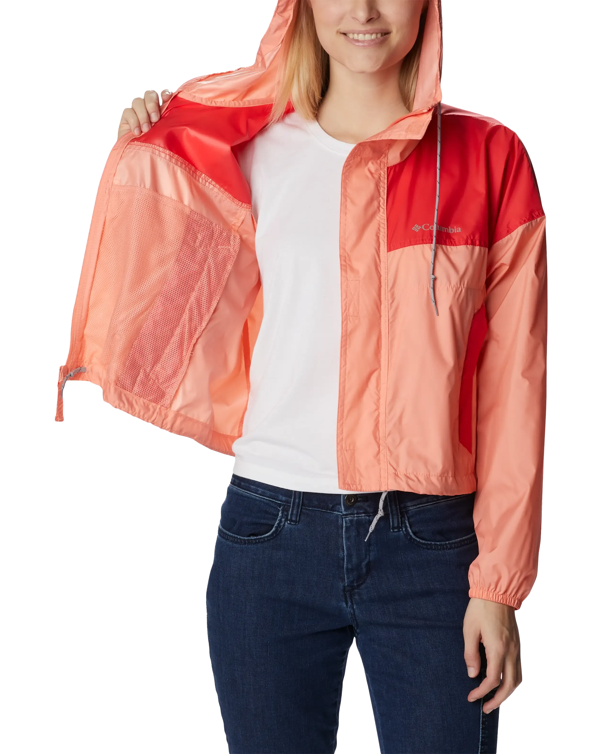 Flash Challenger Jacket in Coral Reef & Red Hibiscus