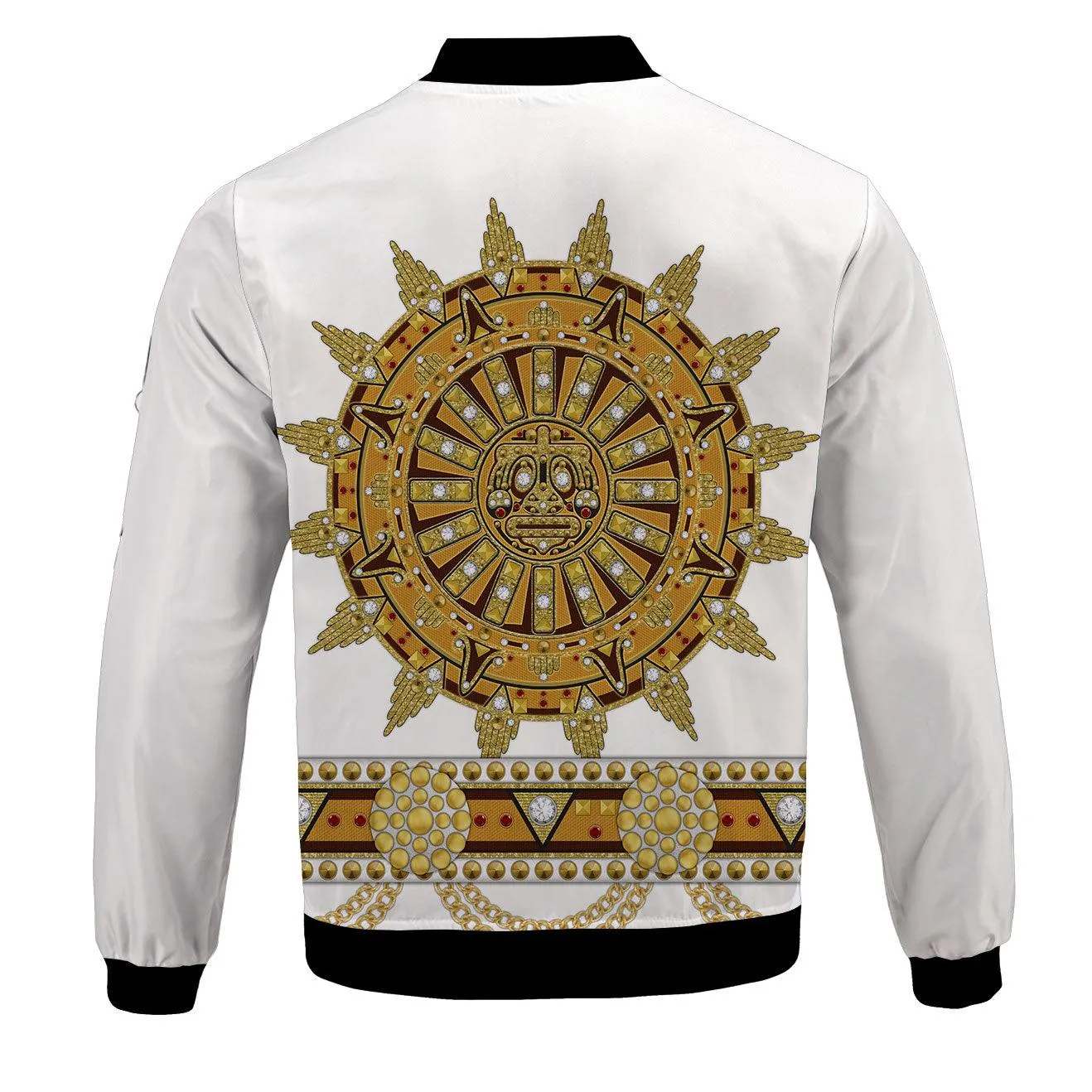 Gearhomie Sun Dial Elvis Bomber Jacket