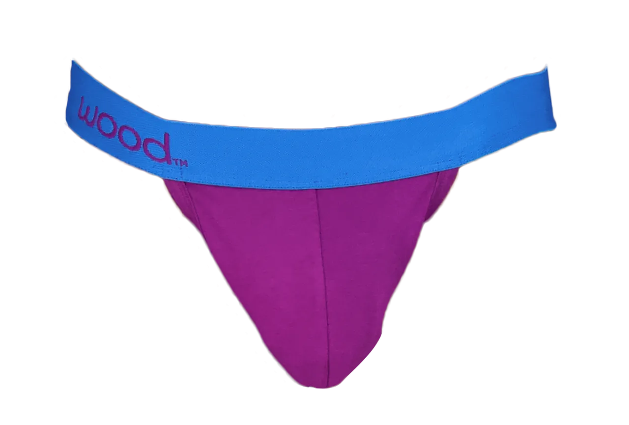 Jock Strap in Grape by Wood Underwear