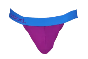 Jock Strap in Grape by Wood Underwear