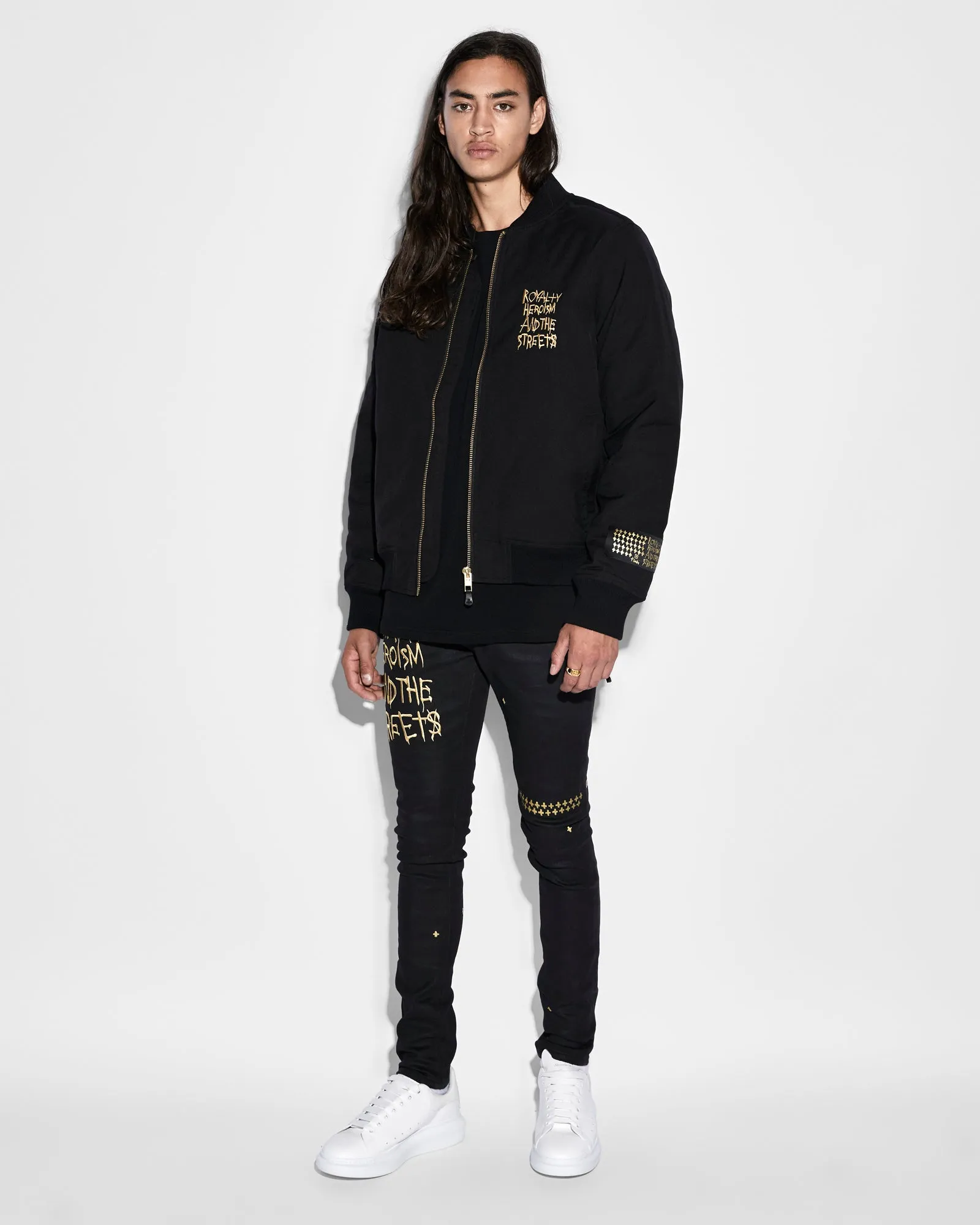 KSUBI 23 BOMBER JACKET JET BLACK