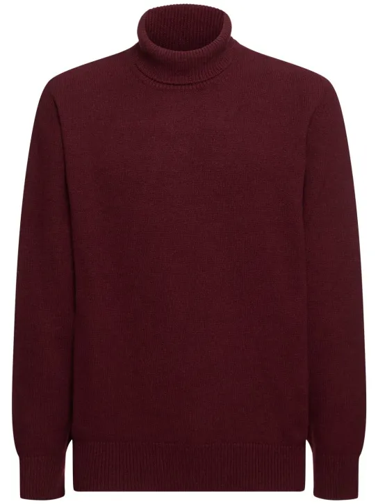 Laneus   Knitted turtleneck sweater 