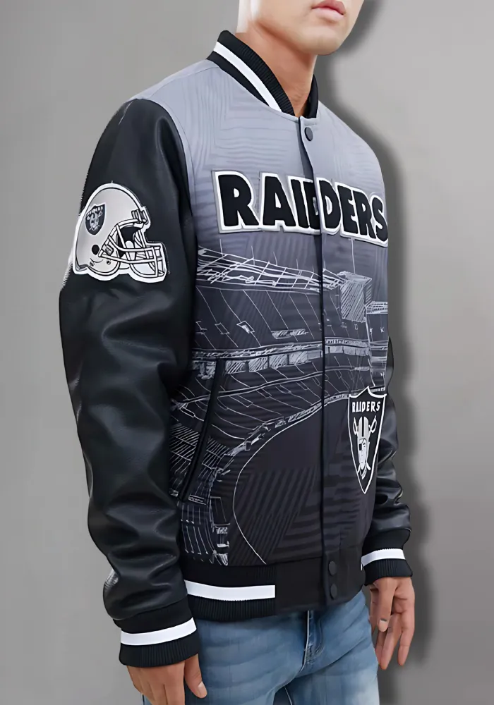 Las Vegas Raiders Bomber Jacket