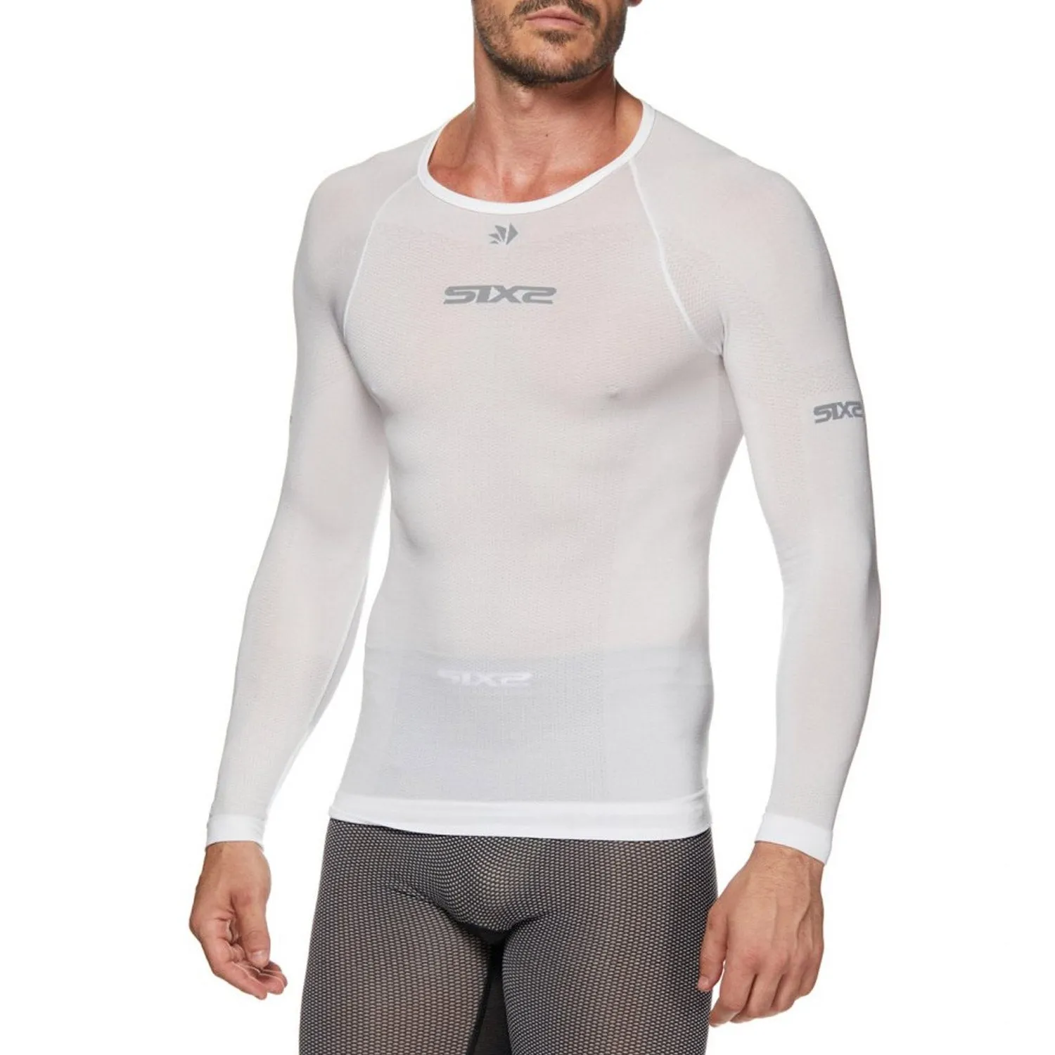 Maglia intima maniche lunghe SIX2 TS2L BT - Bianco