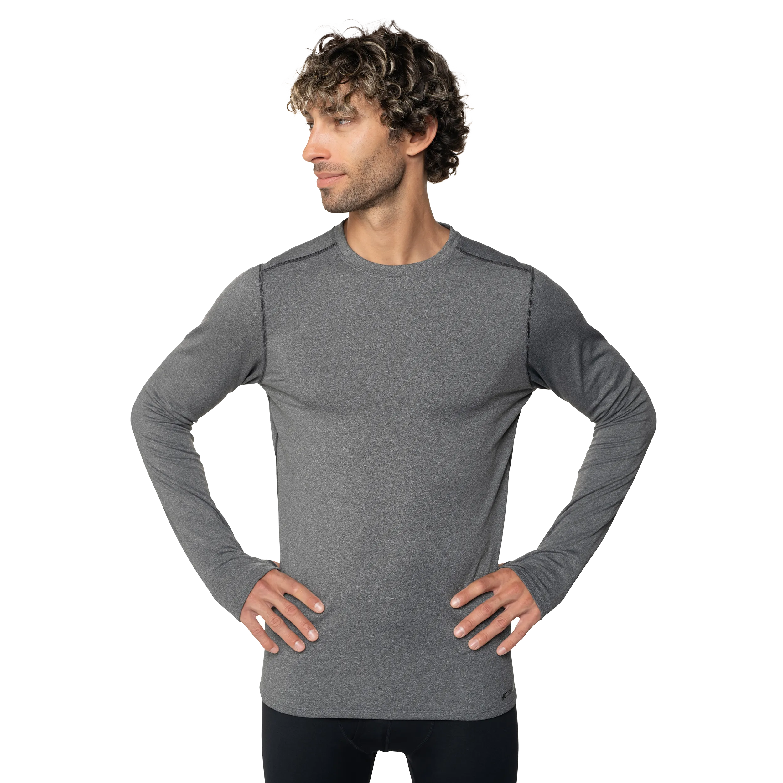 Men's Micro-Elite Chamois Crewneck - Granite