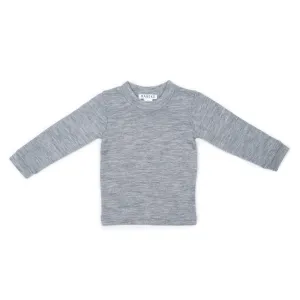 Merino wool top GREY