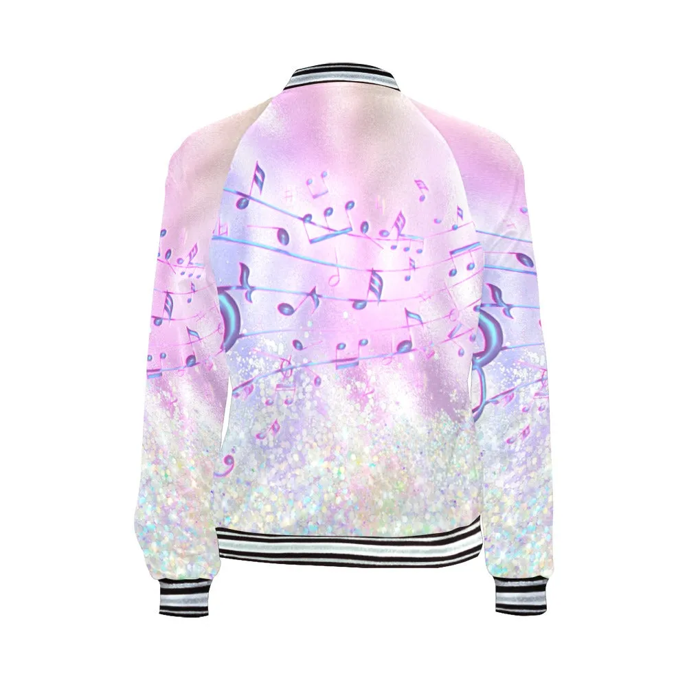 Music awd546 Bomber Jacket for Women