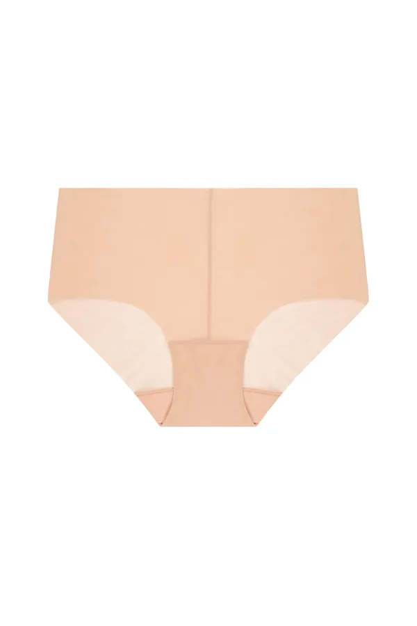 Nude Invisible High Waisted Brief