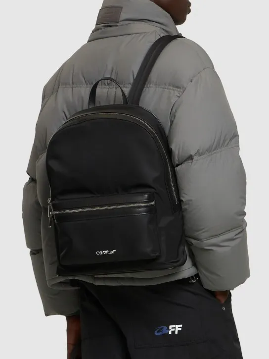 Off-White   Core round nylon backpack 