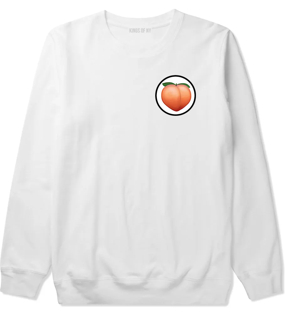 Peach Chest Mens Crewneck Sweatshirt