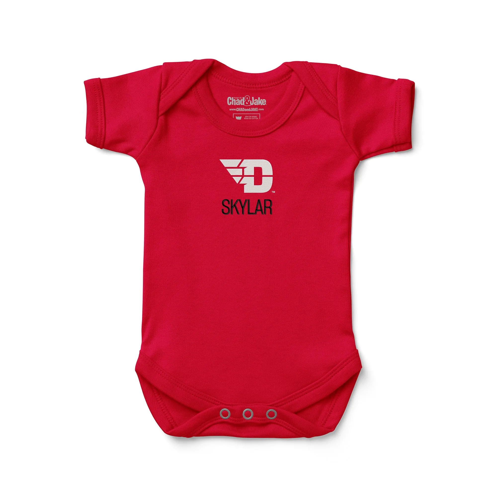 Personalized Dayton Flyers Bodysuit