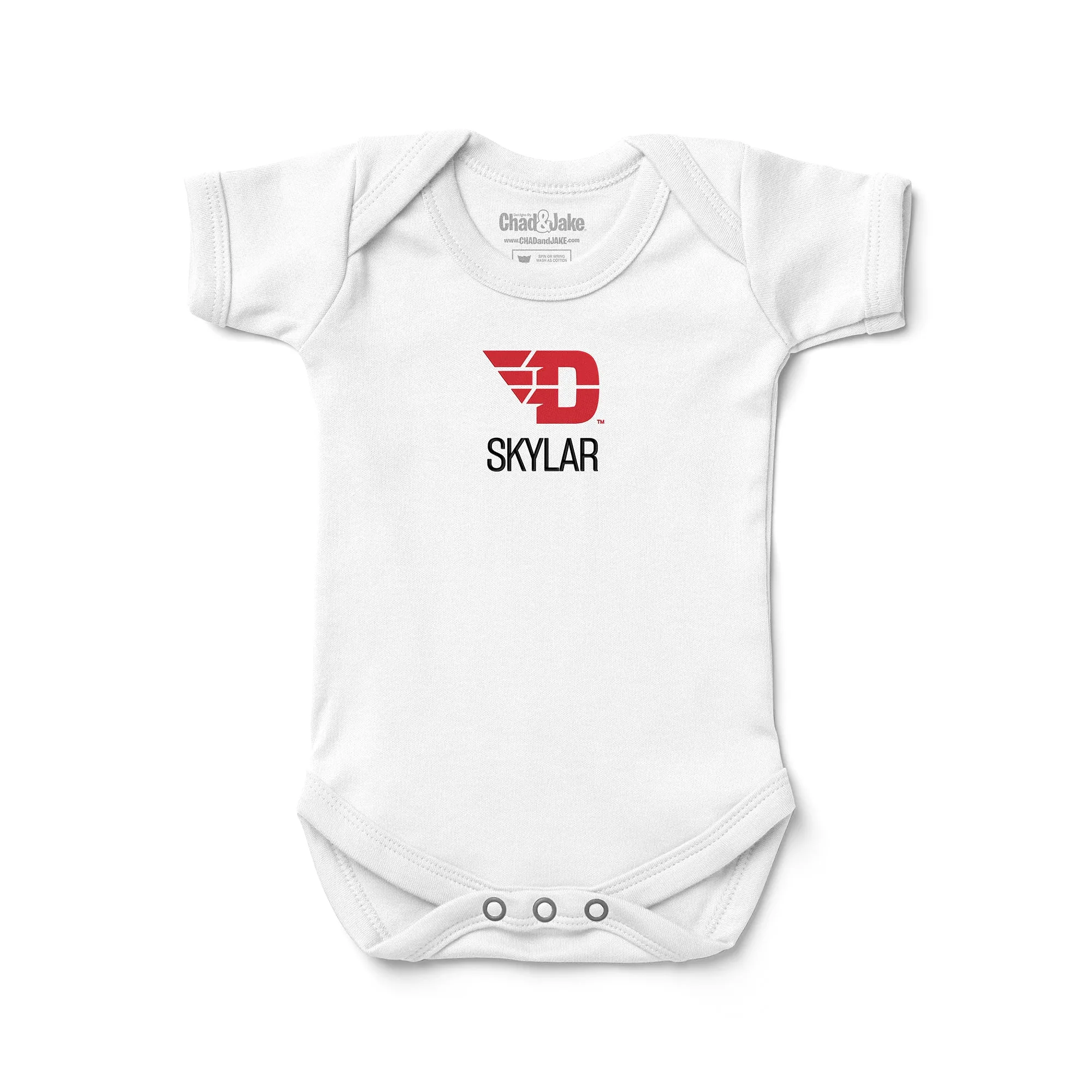 Personalized Dayton Flyers Bodysuit