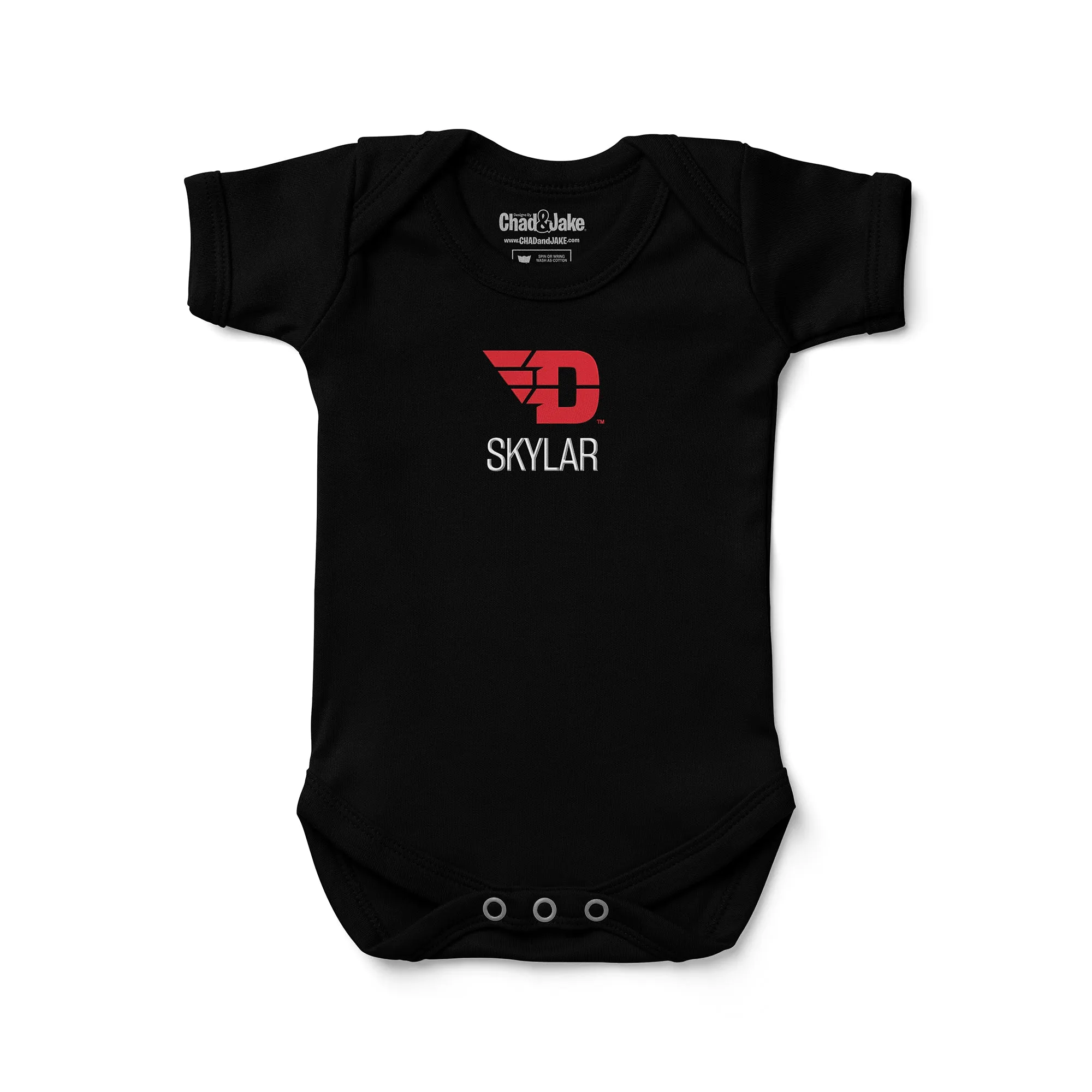 Personalized Dayton Flyers Bodysuit