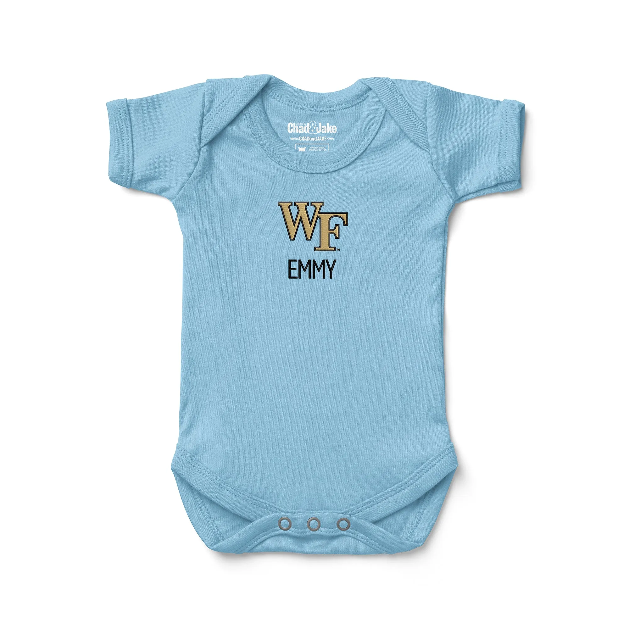 Personalized Wake Forest Demon Deacons Bodysuit