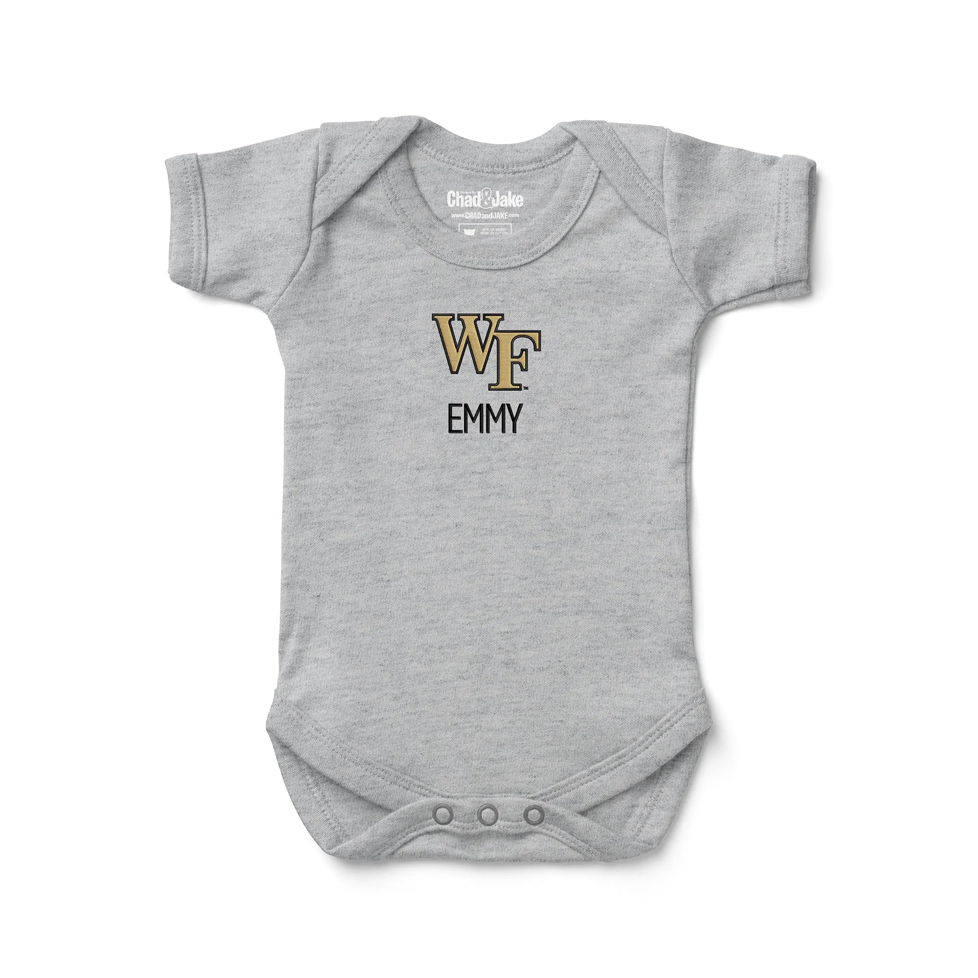 Personalized Wake Forest Demon Deacons Bodysuit