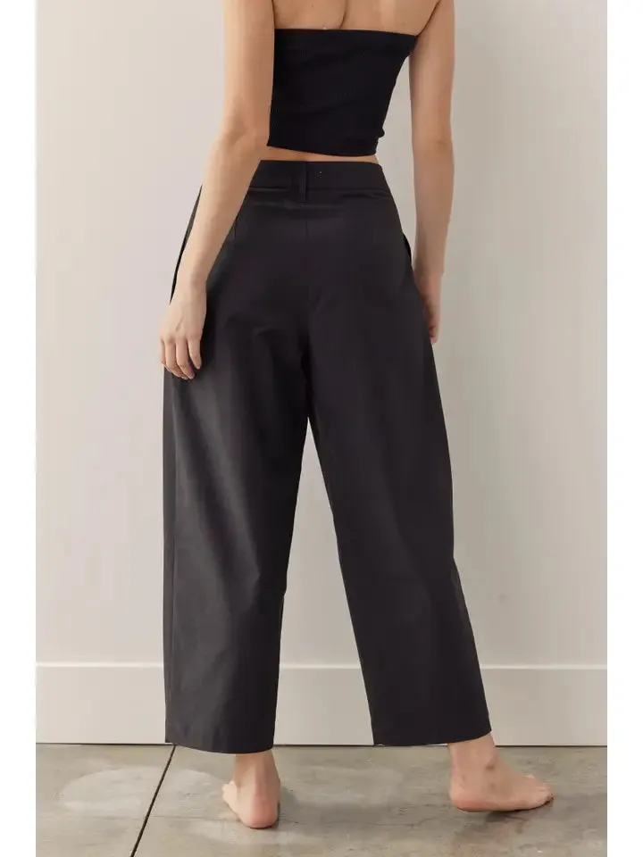 Pleated Modal Cotton Trouser