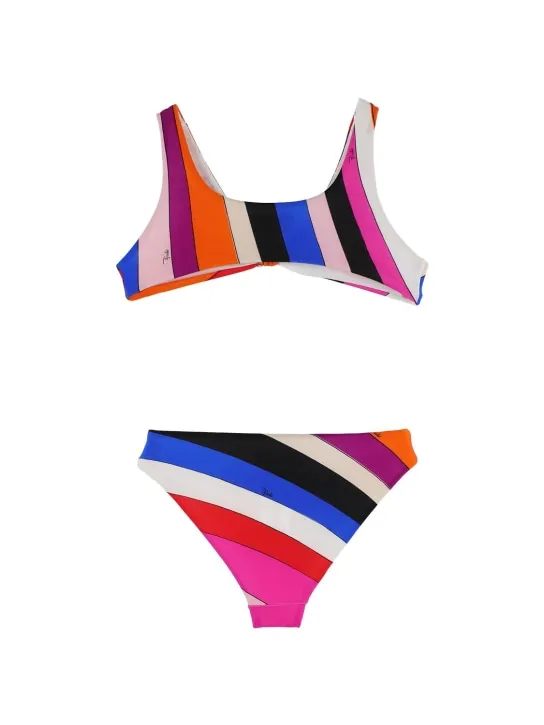 Pucci   Printed lycra bikini set 