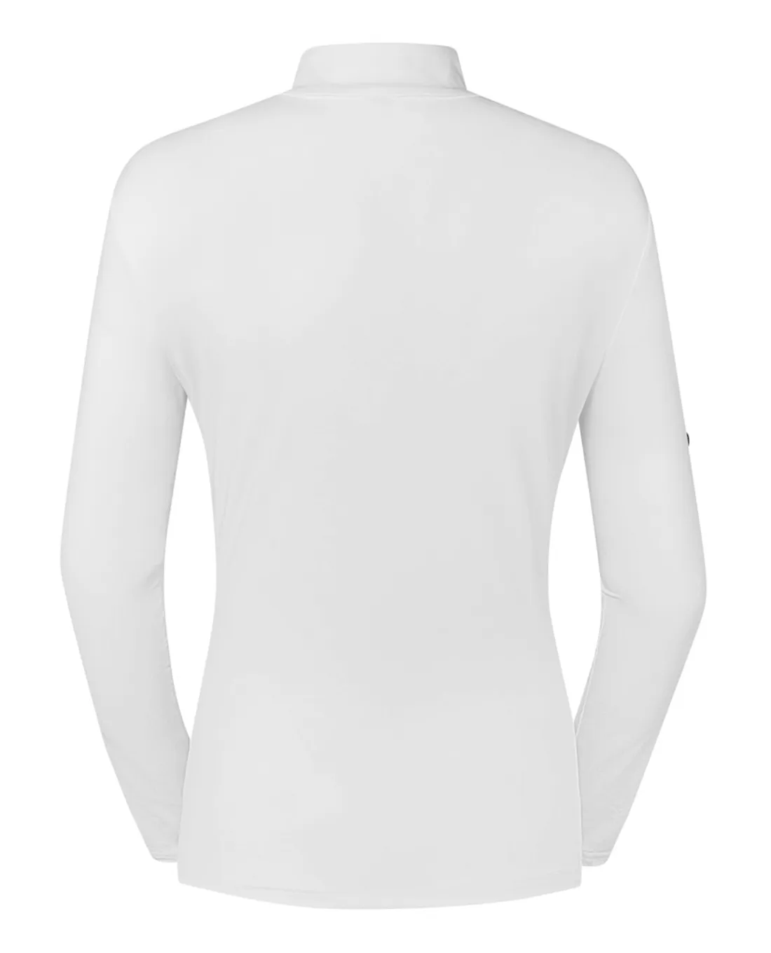 PURE GOLF Tranquility Mid-Zip Top 443 White